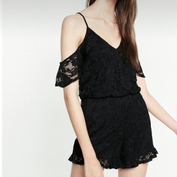 Express Lace Romper - Picture 1 of 6